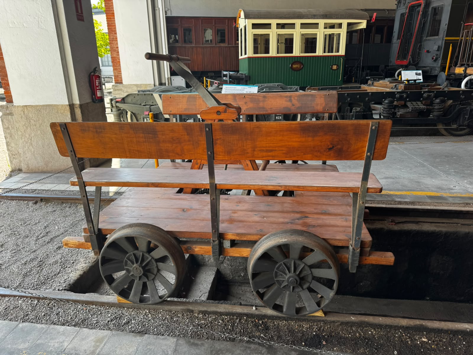 Vagoneta de tracci� manual �Zorrilla�
